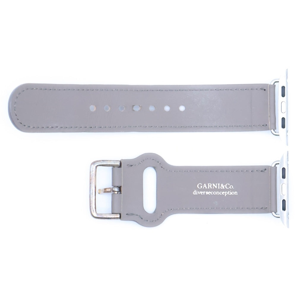 GARNI(ガルニ) Rubber Smart Band Apple Watch専用レザーバンド グレー