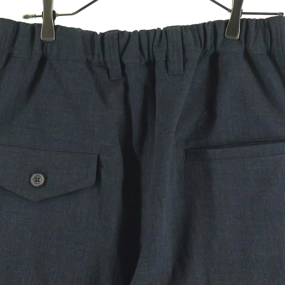 MAISON MIHARAYASUHIRO(メゾンミハラヤスヒロ) 25AW Mix Layered Wool Pants ミックスレイヤードウールパンツ グレー J15PT132