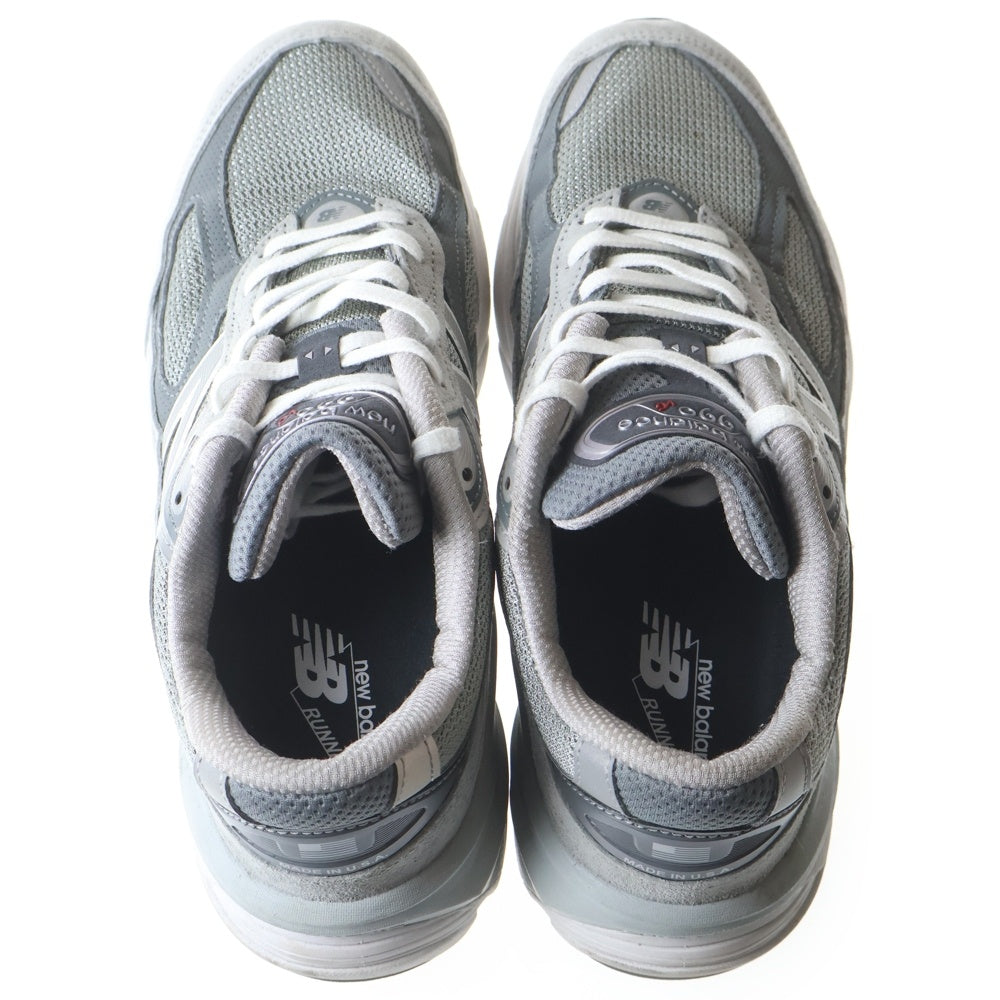 New Balance(ニューバランス) 990V6 メッシュ ローカットスニーカー グレー US9.5/27.5cm M990GL6