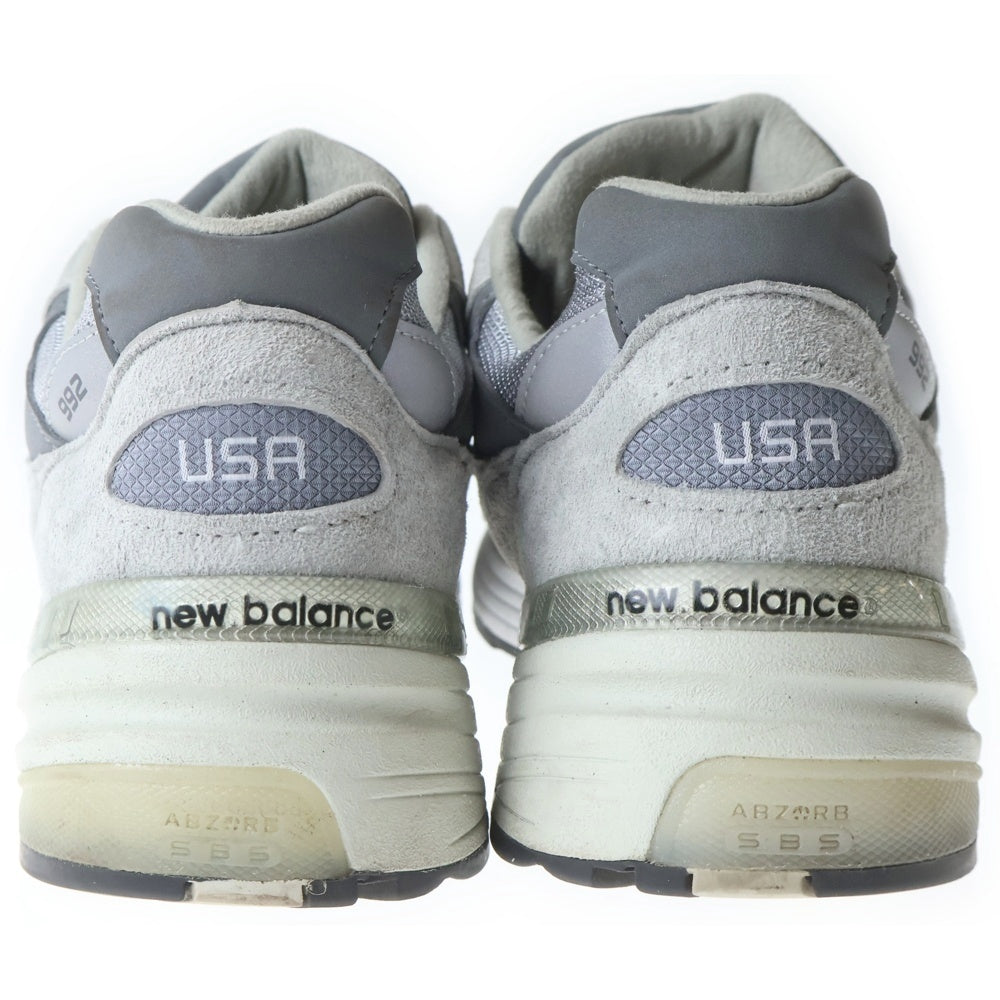 New Balance(ニューバランス) M992GR スウェードレザー ローカット