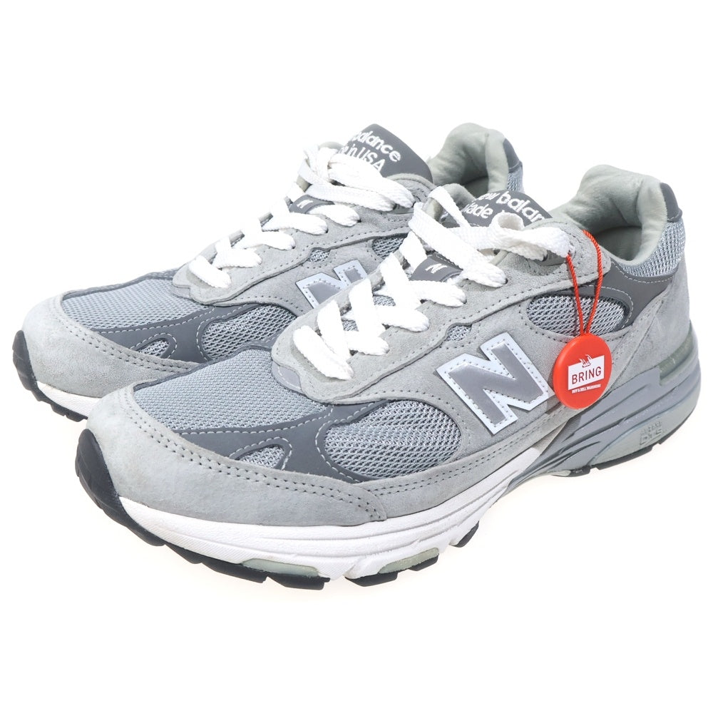 New Balance(ニューバランス) M993GL スウェードレザー ローカットスニーカー グレー US9.5/27.5cm