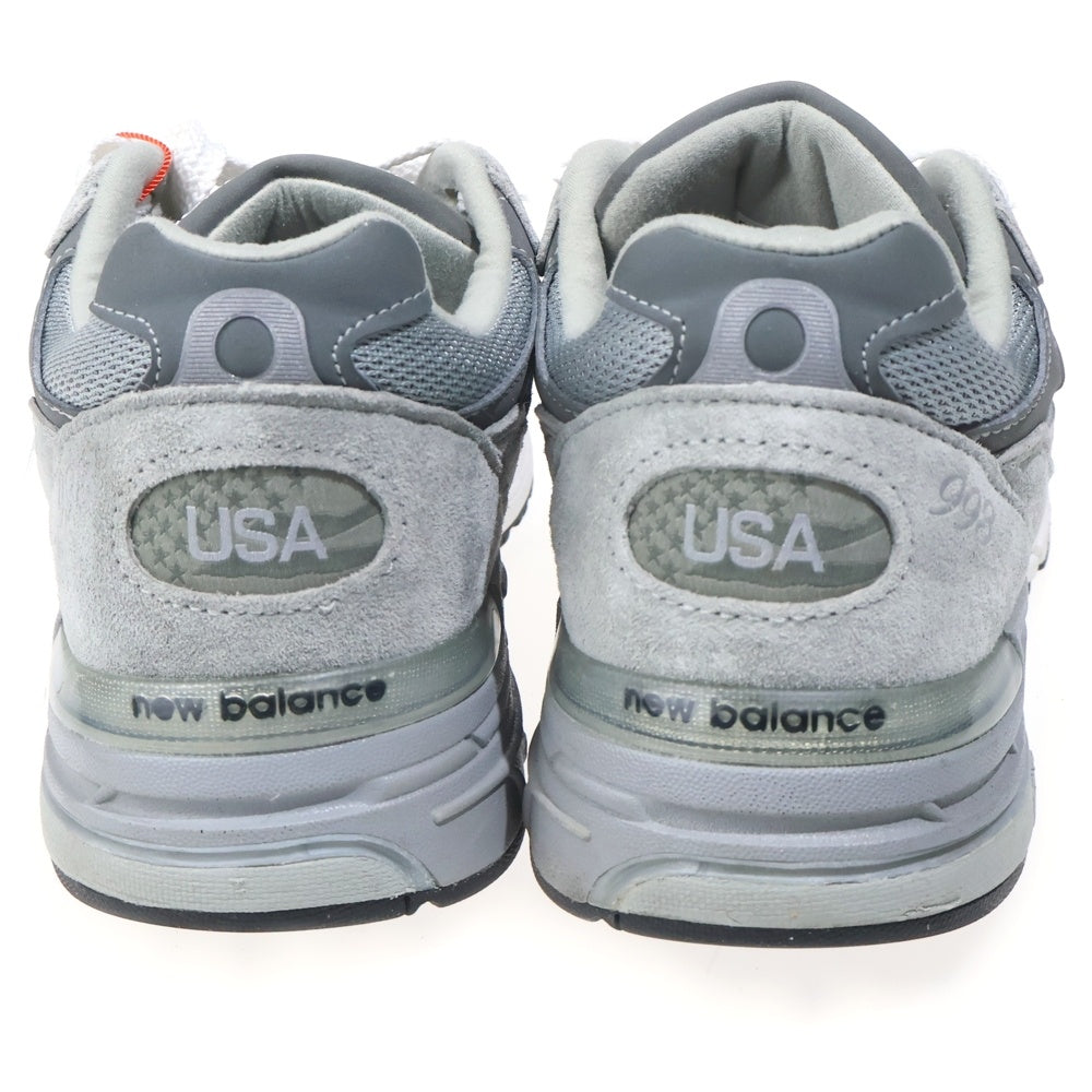 New Balance(ニューバランス) M993GL スウェードレザー ローカットスニーカー グレー US9.5/27.5cm