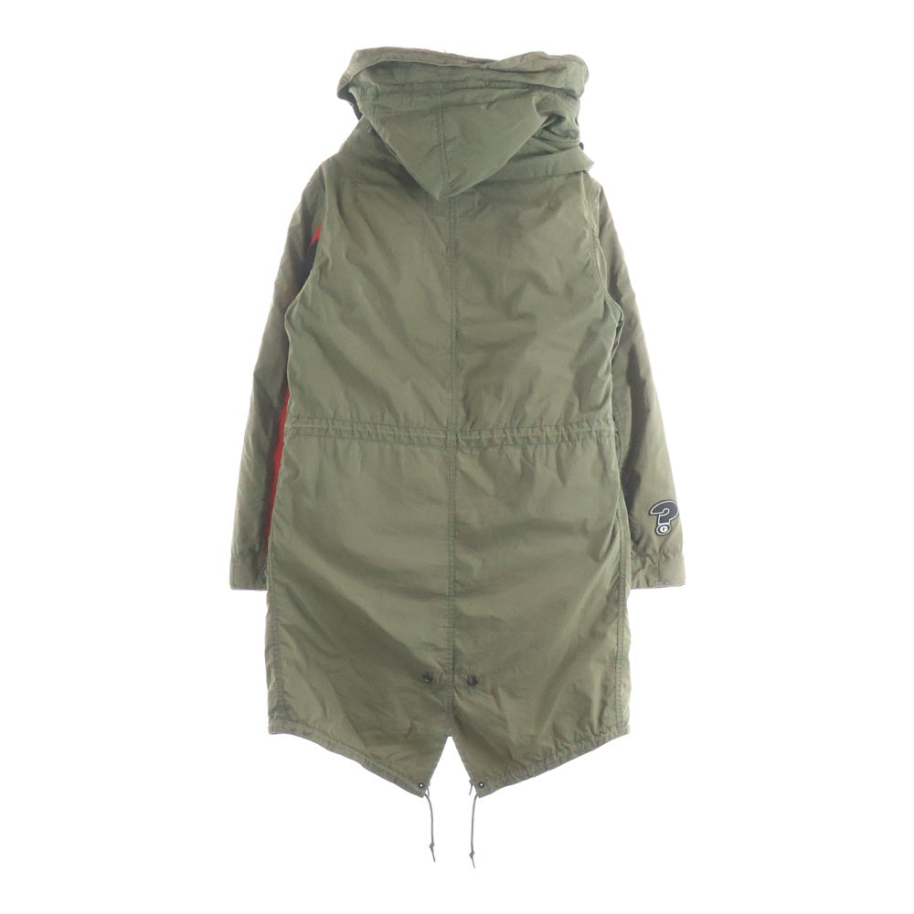 GOODENOUGH(グッドイナフ) 15AW ×ALPHA グッドイナフ25周年モッズコート 復刻 カーキ