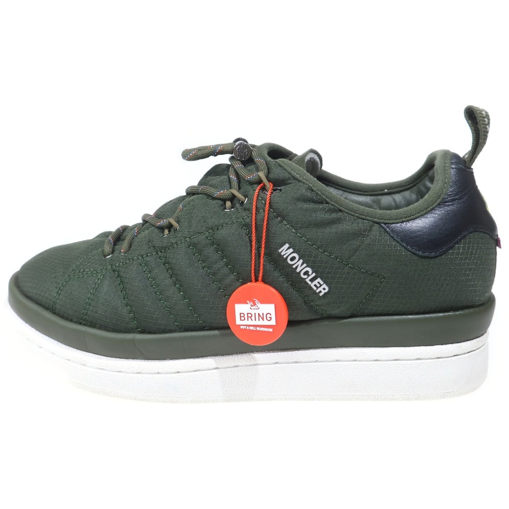 MONCLER(モンクレール) × adidas Campus Olive Night/Solar Yellow IE5190 × アディダス キャンパス ローカットスニーカーオリーブナイト/ソーラーイエロー US7/25.0cm