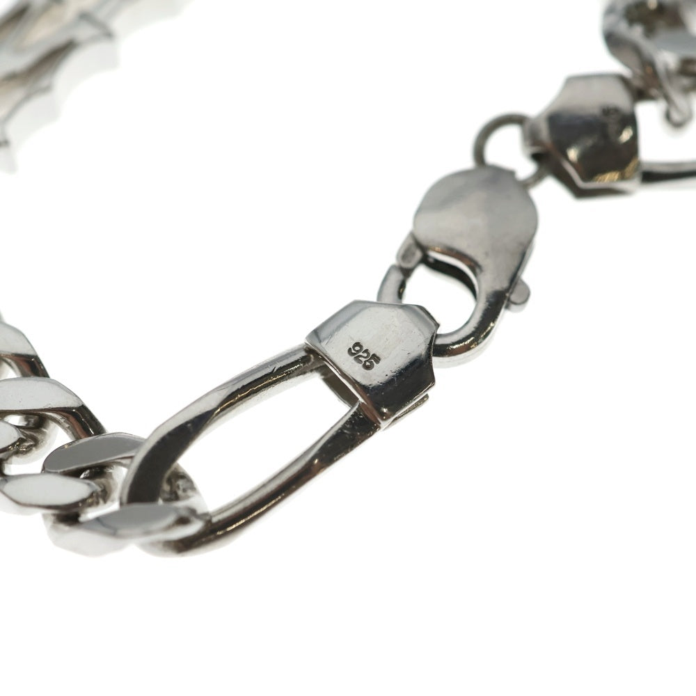 WACKO MARIA(ワコマリア) ×CAREERING BRACELET WM-CR-BL01 ×キャリアリング チェーンブレスレット シルバー