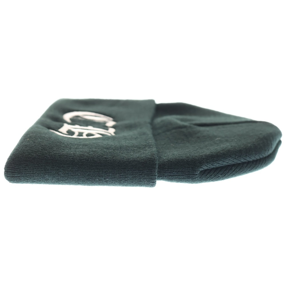 CHROME HEARTS(クロムハーツ) CH Logo Embroidery Acrylic Beanie CHロゴ刺繍ビーニー ニット帽 ブラック