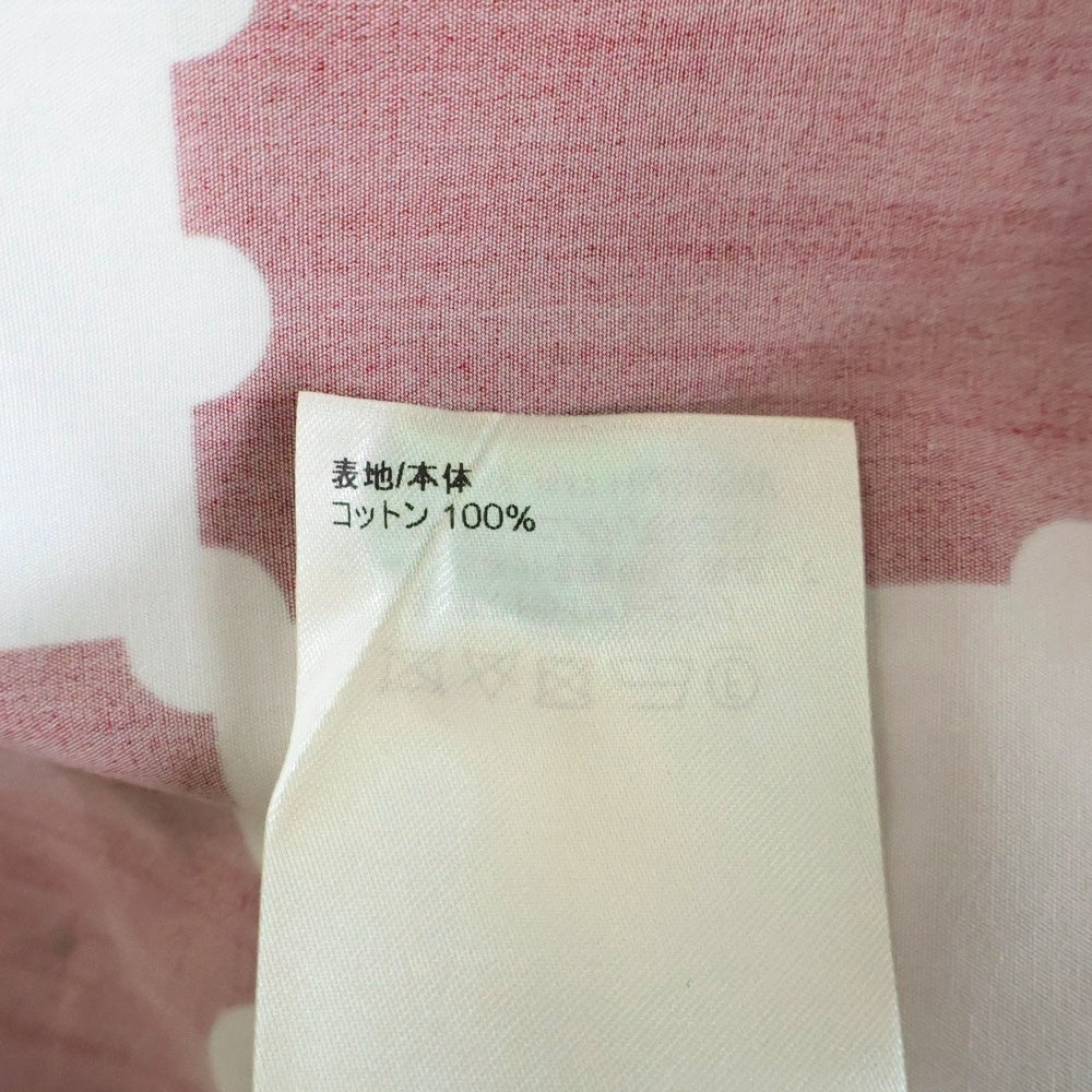 LOUIS VUITTON(ルイヴィトン) 22SS NIGO ジャイアント ダミエ ショートスリーブ シャツ レッド/ホワイト RM221M JM7 HMS05W