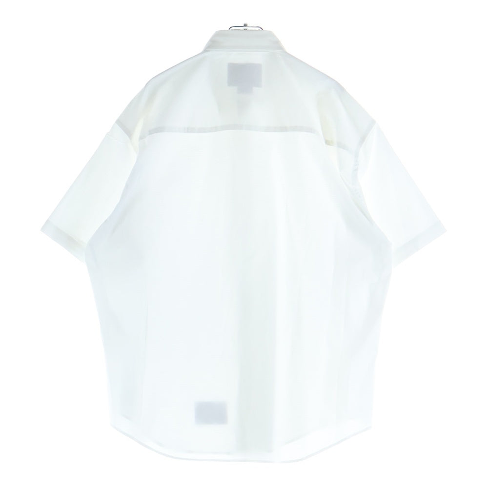 WTAPS(ダブルタップス) 25SS RIPSTOP COOLMAX 251TQDT-SHM06 リップストップ クールマックス 半袖シャツ ホワイト