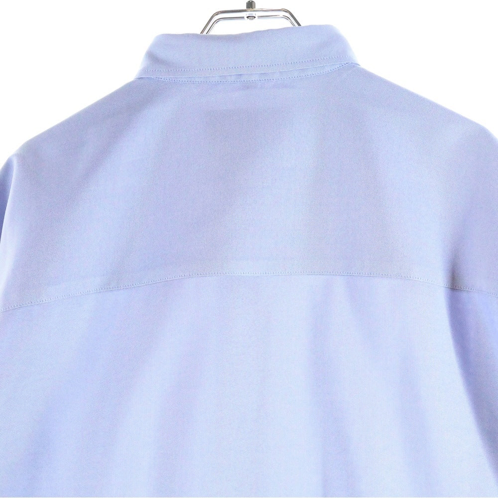 WTAPS(ダブルタップス) 24SS LS POLY OXFORD 241TQDT-SHM02 ロングスリーブ オックスフォード長袖シャツ ブルー