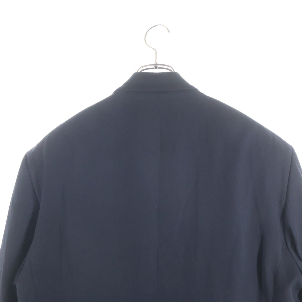 VETEMENTS(ヴェトモン) 20SS GOTHIC LOGO EMBROIDERED JACKET SS20JA143 ゴシック アームロゴ テーラード ジャケット ブラック