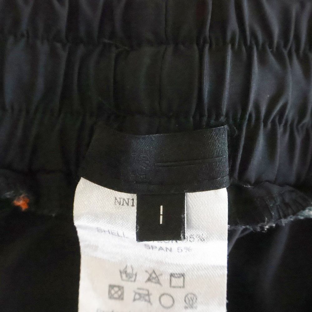 99%is(ナインティナインパーセントイズ) GOBCHANG PANTS ゴブチャンパンツ ドローコード パンツ ブラック NN14-PT16B