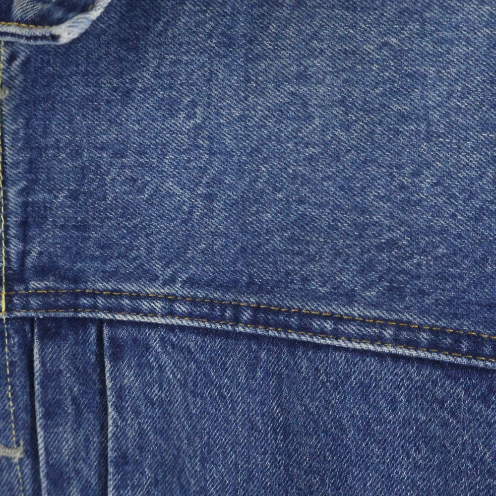 Sacai(サカイ) 25SS×LEVI'S Men's Denim x Matelasse Twill Reversible Blouson リーバイス マトラッセツイル リバーシブル デニムジャケット インディゴ 25-03706M