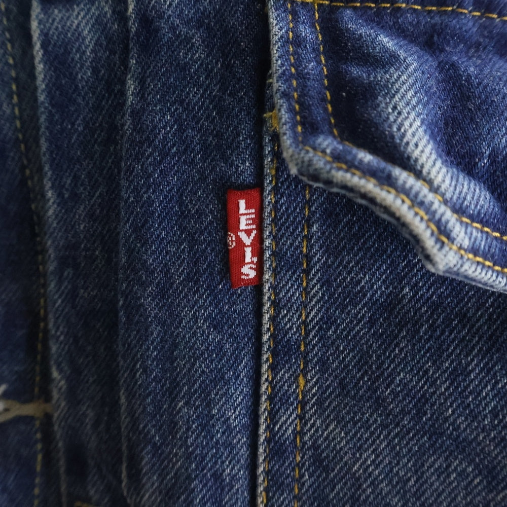 Sacai(サカイ) 25SS×LEVI'S Men's Denim x Matelasse Twill Reversible Blouson リーバイス マトラッセツイル リバーシブル デニムジャケット インディゴ 25-03706M