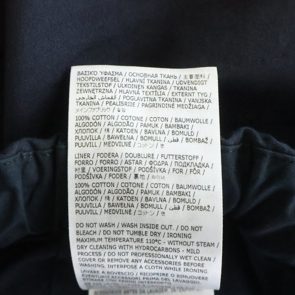 JIL SANDER +(ジルサンダープラス) 22AW Relaxed Fit Long Pants リラックスフィットロングパンツ ブラック J47KA0008