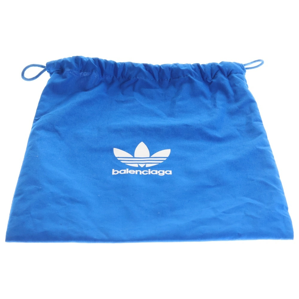 BALENCIAGA(バレンシアガ) ×adidas アディダス ロゴストライプベースボールキャップ 帽子 ブラック 712160 410B2