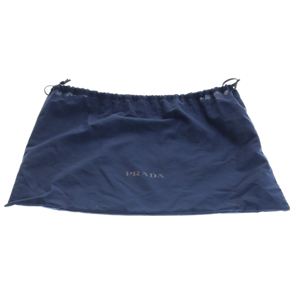 PRADA(プラダ) パテッド バケットハット ネイビー リナイロン #L ブルー 2HC248