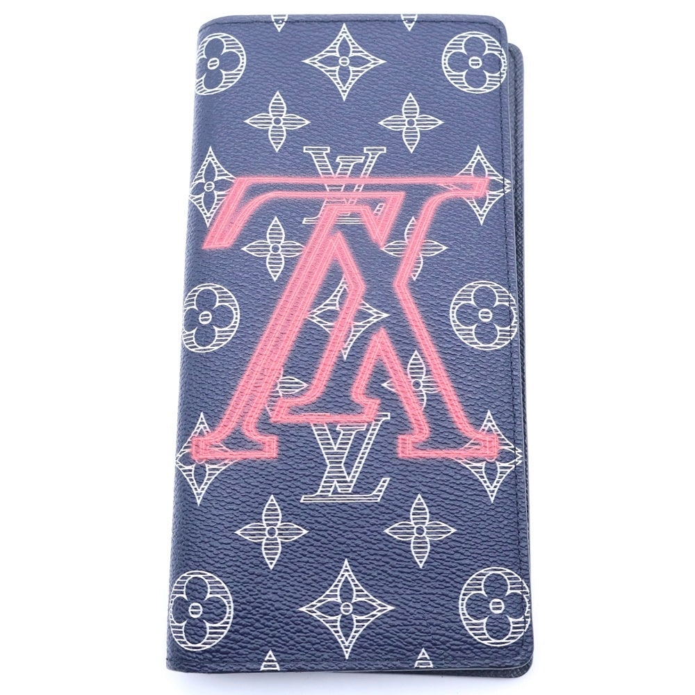 LOUIS VUITTON(ルイヴィトン) モノグラムインク ポルトフォイユブラザアップサイドダウン ロングウォレット 長財布 ネイビー M62893