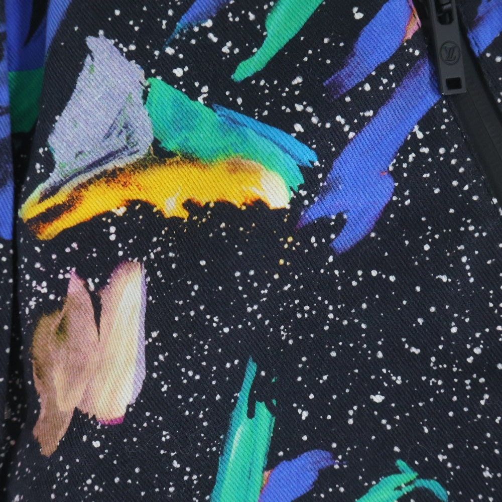 LOUIS VUITTON(ルイヴィトン) 19SS マルチカラー カーゴパンツ ブラック レディース RW191B NTV FGPO57
