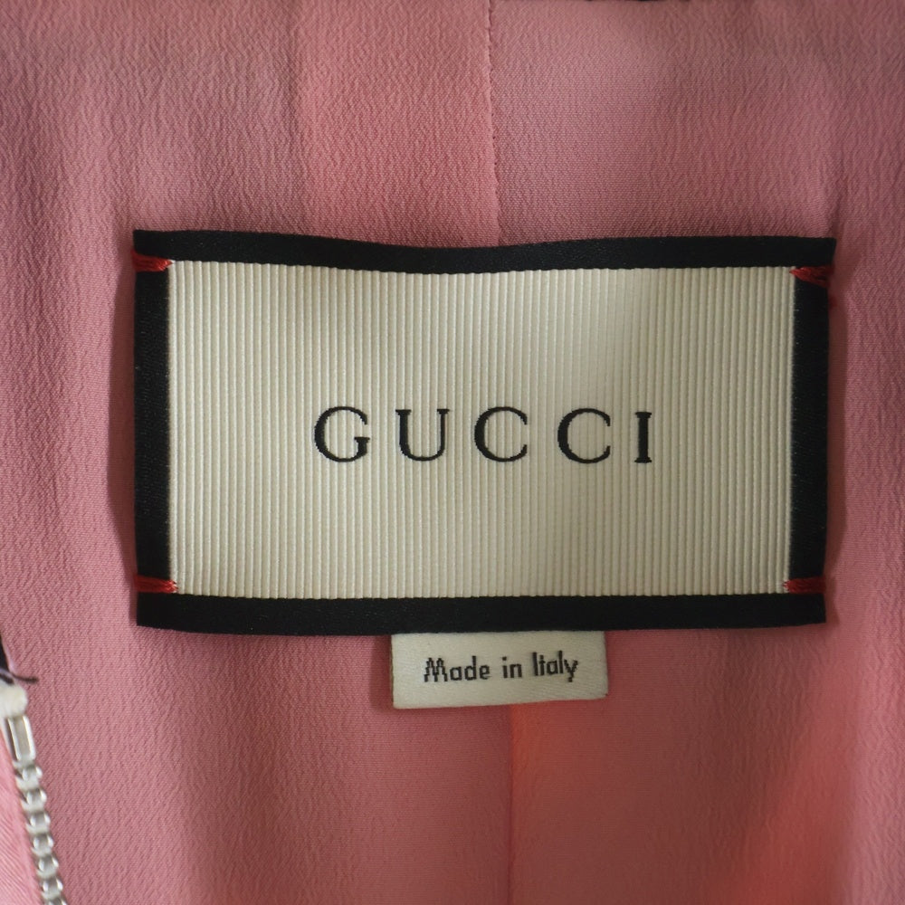 GUCCI(グッチ) Silk Bomber Jacket 花柄 シルクボンバージャケット