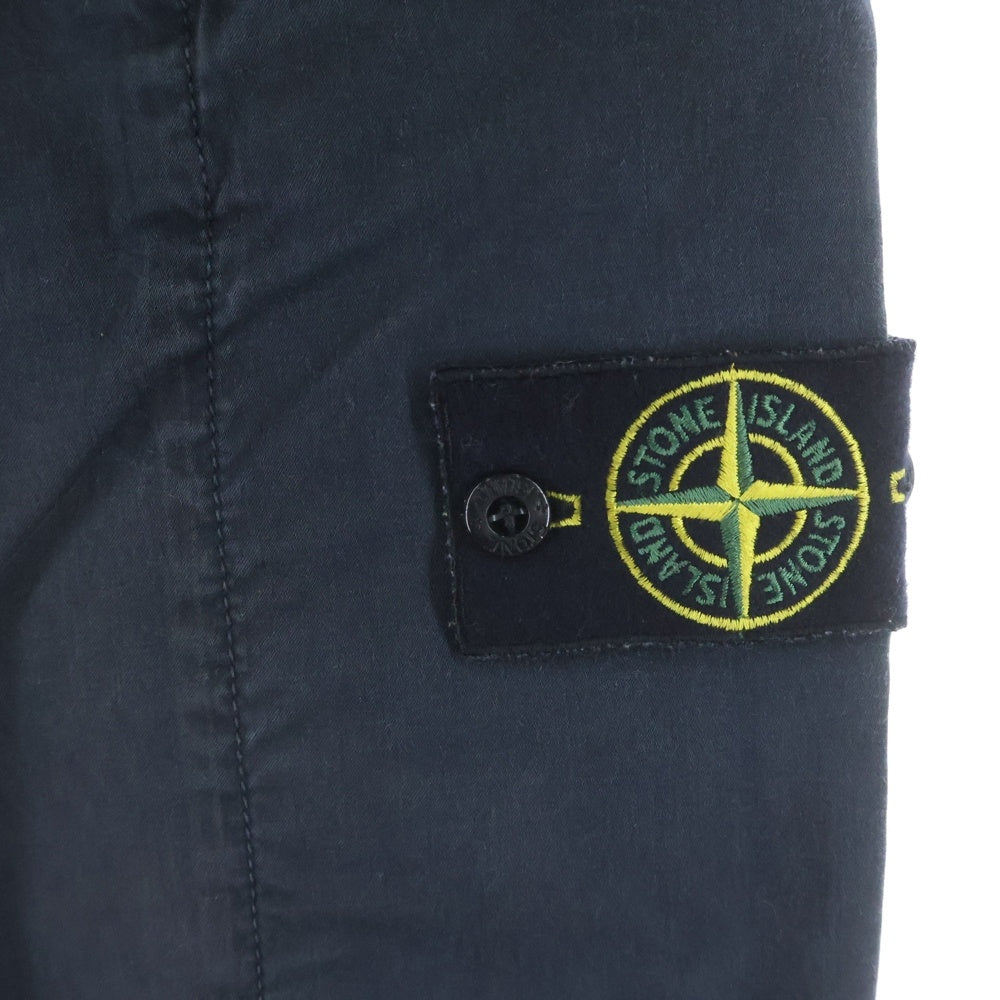 STONE ISLAND(ストーンアイランド) 14AW TYPE SK Cargo Pants ロゴワッペン カーゴパンツ ネイビー 691532413