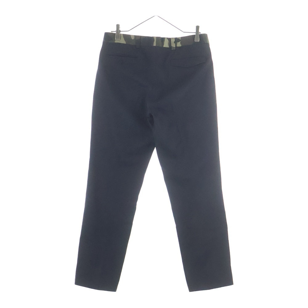 DIOR(ディオール) Wool Pants カモフラージュ 迷彩切替 ウールパンツ スラックス ブラック 663C145Z3576