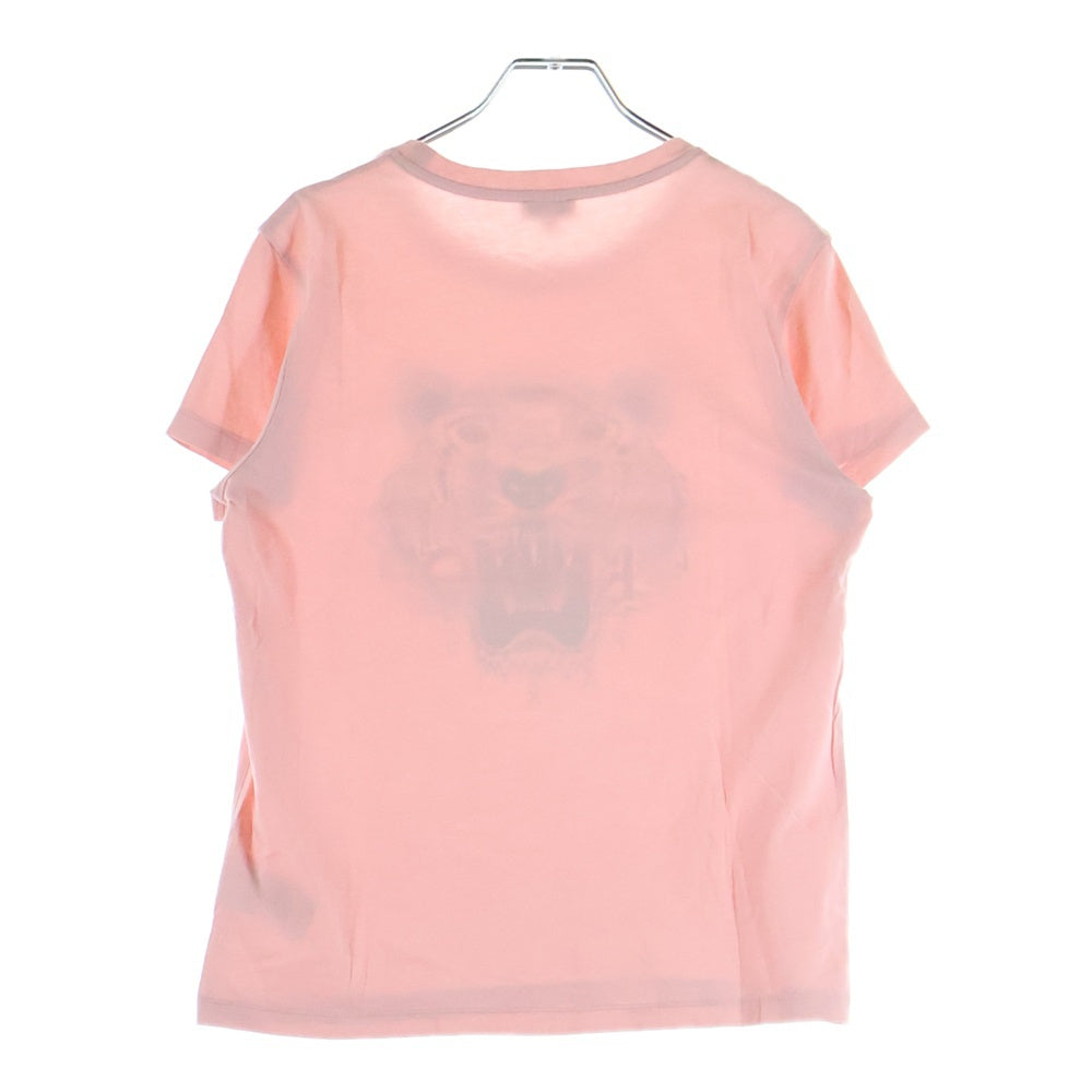 KENZO(ケンゾー) Tiger T-Shirt タイガープリント 半袖Tシャツ ピンク レディース F652TS7214YI