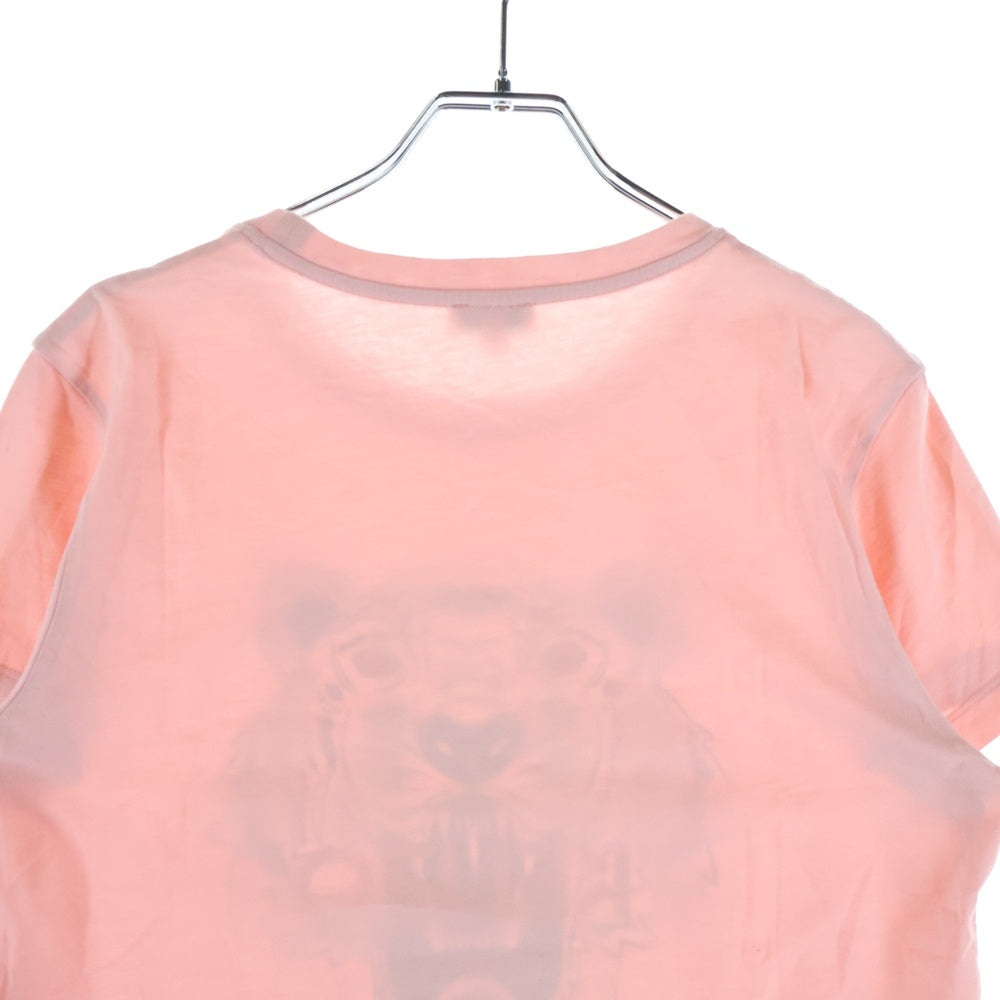 KENZO(ケンゾー) Tiger T-Shirt タイガープリント 半袖Tシャツ ピンク レディース F652TS7214YI