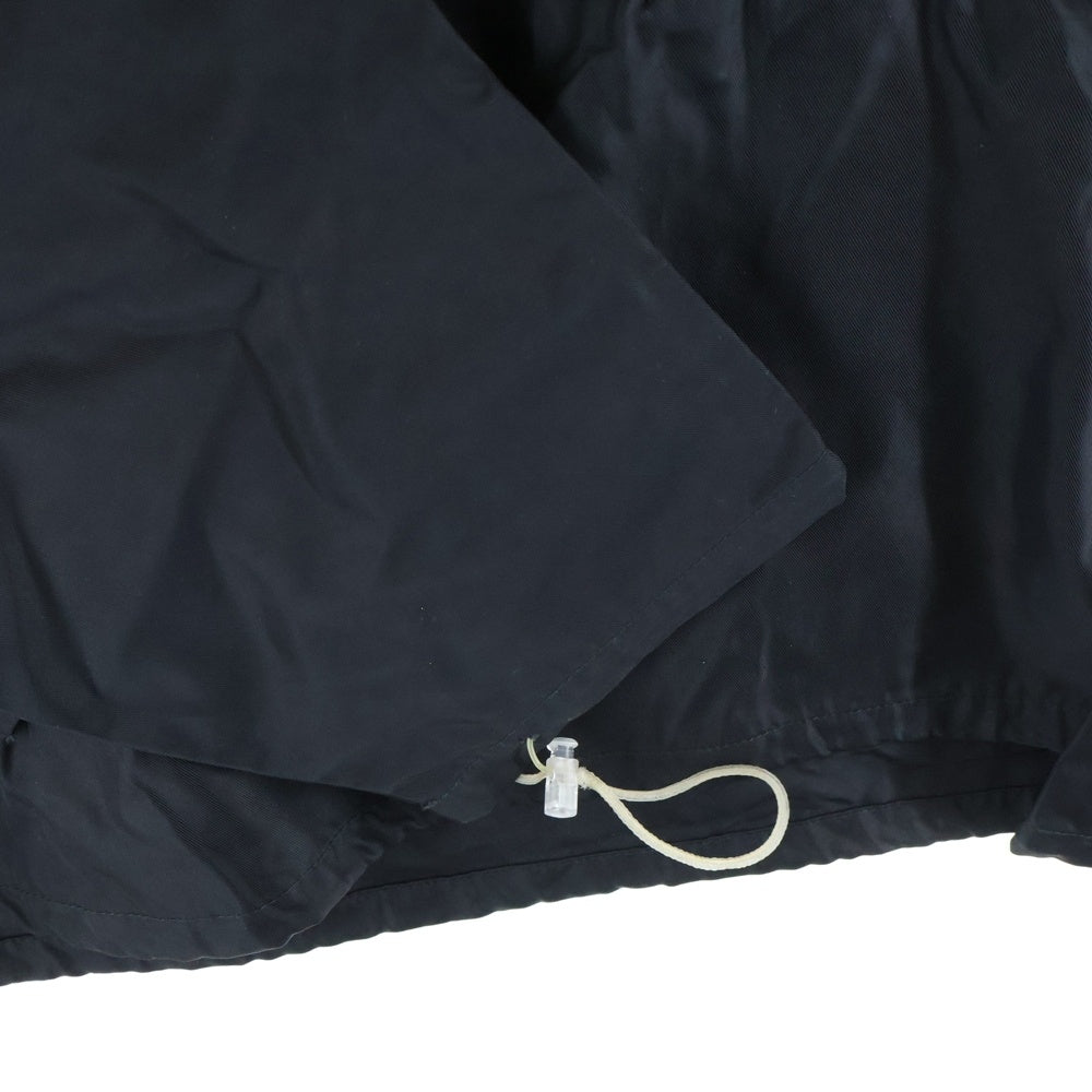 OFF-WHITE(オフホワイト) 16AW Nylon Anorak ハーフジップ ナイロンアノラックジャケット パーカー フーディー ブラック