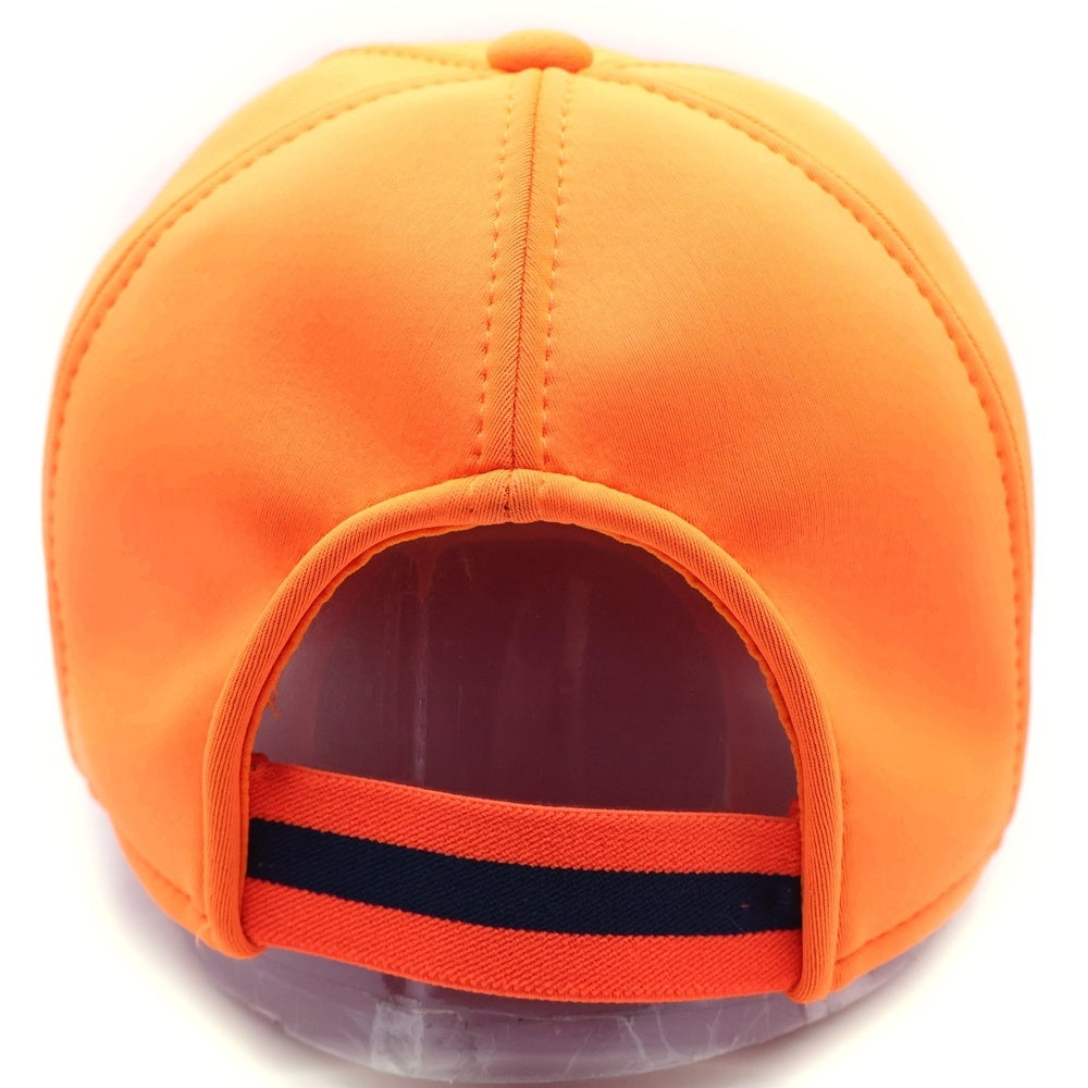 HERMES(エルメス) CAP ネオバン アトランティック ロゴ刺繍キャップ 帽子 オレンジ