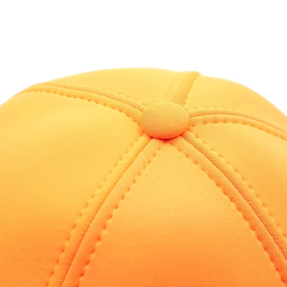 HERMES(エルメス) CAP ネオバン アトランティック ロゴ刺繍キャップ 帽子 オレンジ