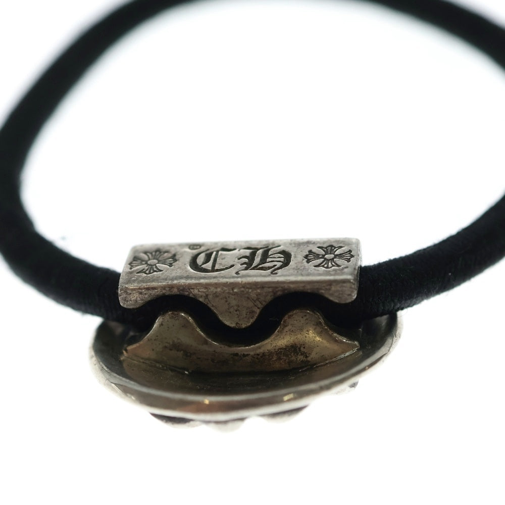 CHROME HEARTS(クロムハーツ) HAIRBAND クロスボール ヘアバンド ヘアゴムコンチョ シルバー BCA151