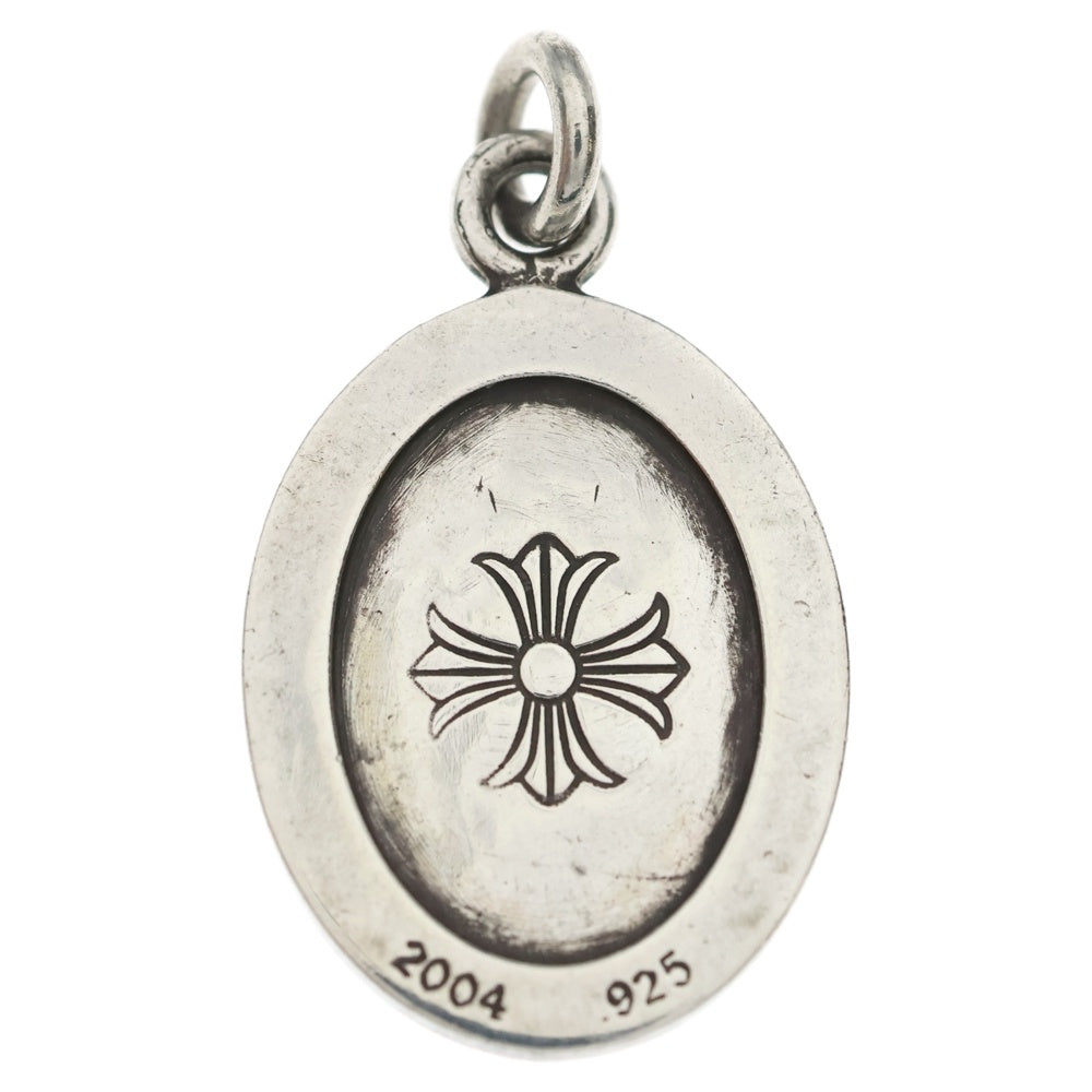CHROME HEARTS(クロムハーツ) ANGEL MEDAL OVAL オーバルエンジェルメダル ペンダントトップ シルバー BCA207