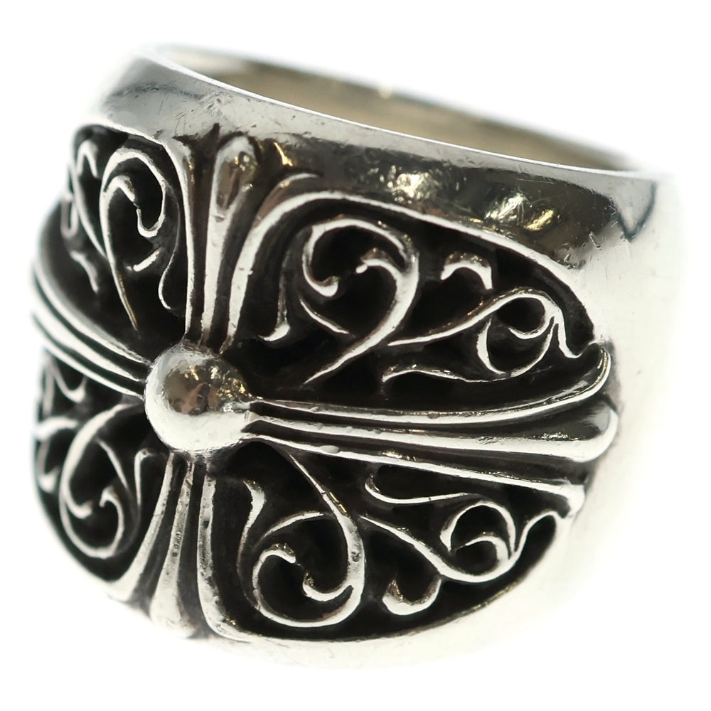 CHROME HEARTS(クロムハーツ) CLASSIC OVAL クラシックオーバルクロス リング シルバー BCA340