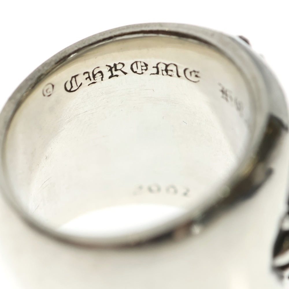 CHROME HEARTS(クロムハーツ) CLASSIC OVAL クラシックオーバルクロス リング シルバー BCA340