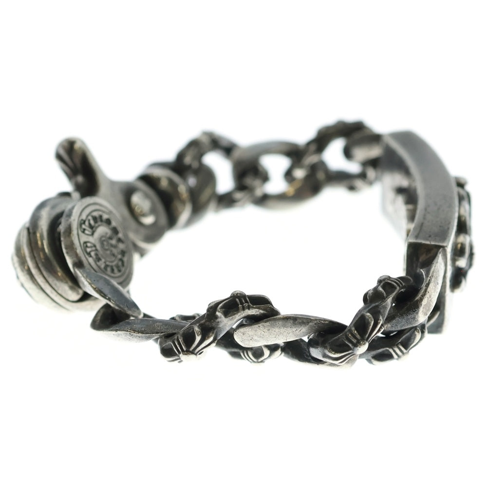 CHROME HEARTS(クロムハーツ) FNCY CHN LNK ID DAGGER CELTIC ケルティックボール ファンシーリンク ダガークリップブレスレット シルバー