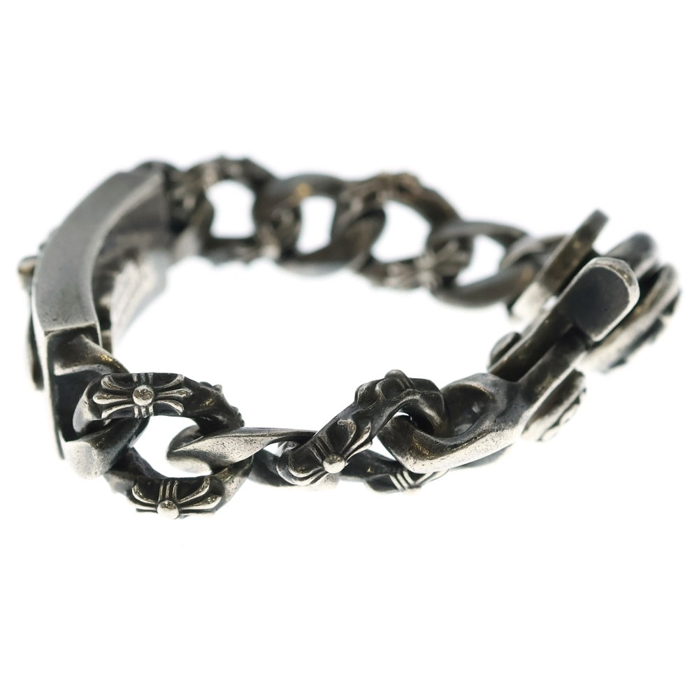 CHROME HEARTS(クロムハーツ) FNCY CHN LNK ID DAGGER CELTIC ケルティックボール ファンシーリンク ダガークリップブレスレット シルバー