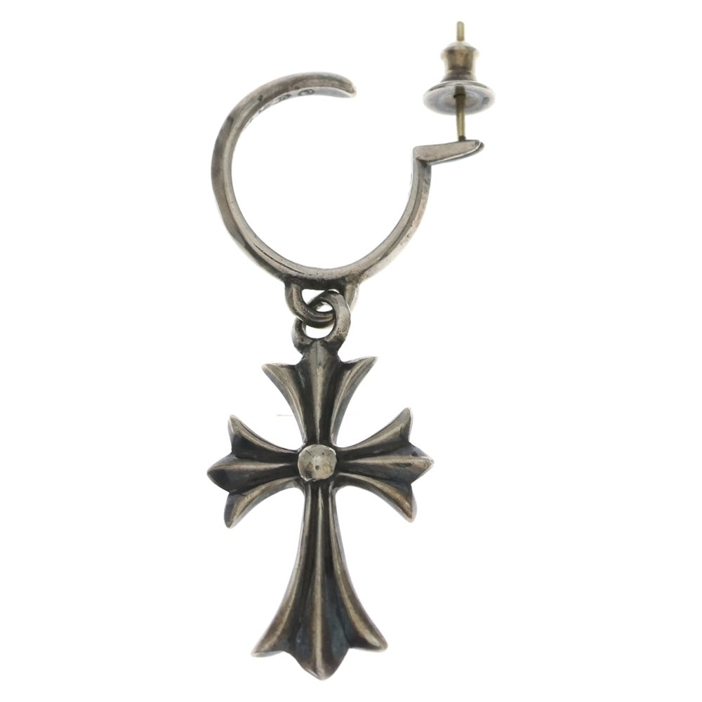 CHROME HEARTS(クロムハーツ) TINY CH CROSS タイニーCHクロス フープピアス シルバー BCA115