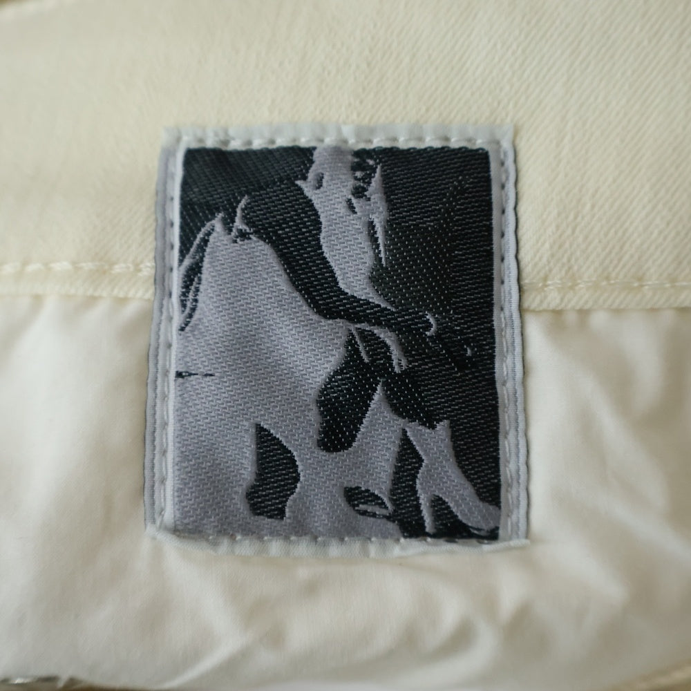 DRKSHDW(ダークシャドウ) SPARTAN JEANS スパルタンジーンズ ダメージ加工 スキニーパンツ ホワイト DU01B7360-SDM