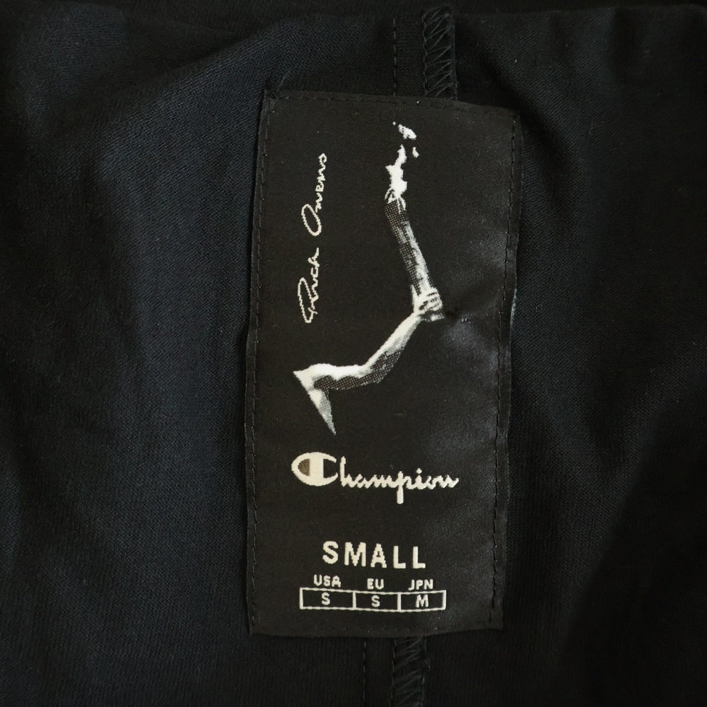 Rick Owens(リックオウエンス) ×Champion SACRIMINI チャンピオン ロゴウエスト スカート ブラック レディース CW02C6670-CHJEG