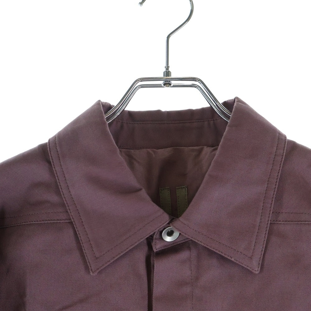 DRKSHDW(ダークシャドウ) CAPE SLEEVE CROPPED OUTERSHIRT クロップド ジャケット ブラウン DS02C5702-TW