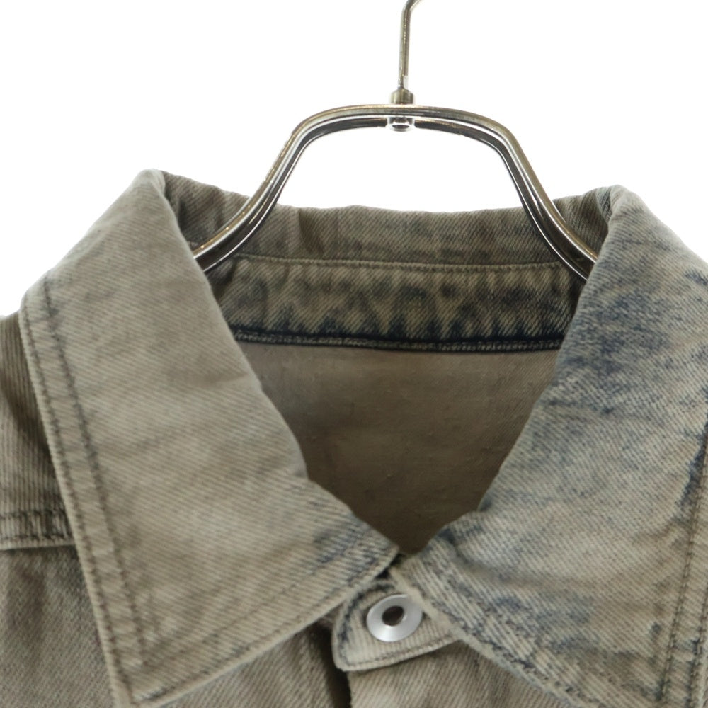 DRKSHDW(ダークシャドウ) OUTERSHIRT 長袖デニムシャツ インディゴ DS02B4705-DMP