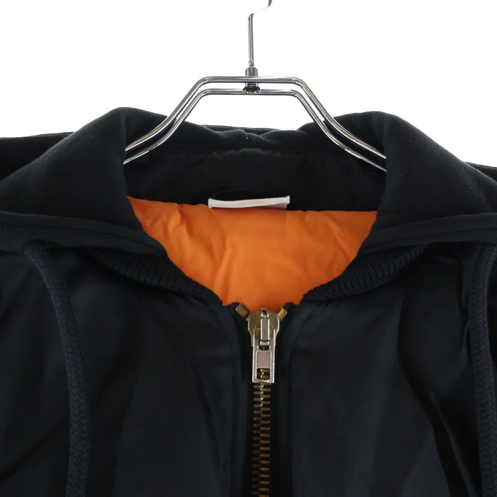VETEMENTS(ヴェトモン) 16AW Total Fucking Darkness Bomber Jacket WF17JA11 トータルファッキンダークネス ボンバージャケット ブルゾン ブラック