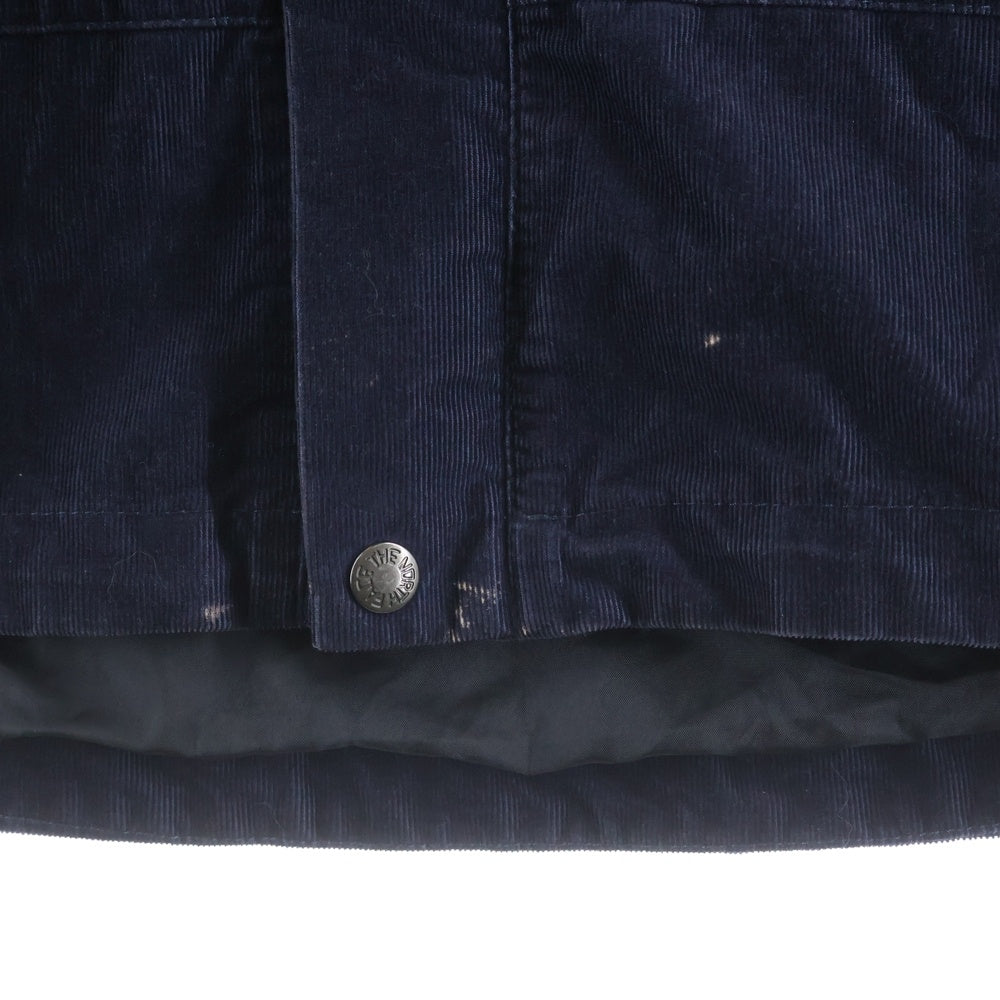 SUPREME(シュプリーム) 12AW ×THE NORTH FACE Corduroy Mountain Shell Jacket NP01250 ×ザノースフェイス コーデュロイ マウンテンシェルジャケット ネイビー
