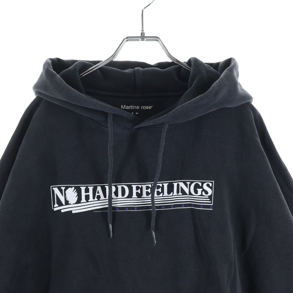 MARTINE ROSE(マーティンローズ) Classic Hoodie フェード加工 プルオーバースウェットパーカー フーディー グレー