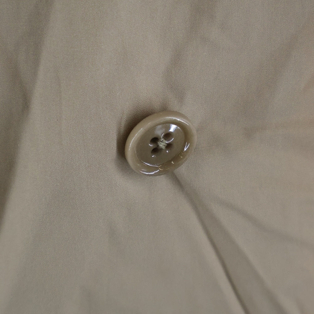DRIES VAN NOTEN(ドリスヴァンノッテン) 24SS M.W.SHIRT SAN コットン ダブルテーラードジャケット ベージュ