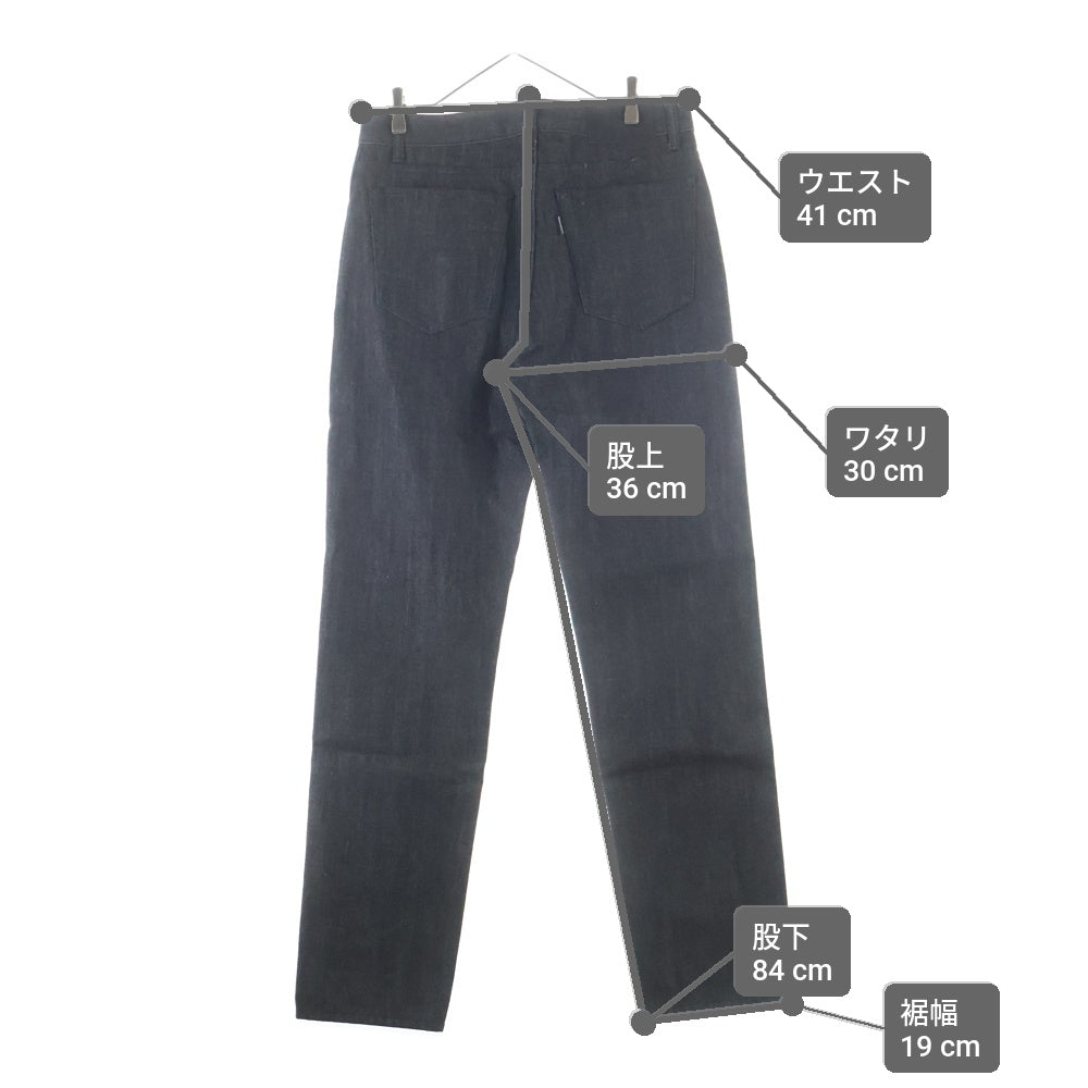 SUBCULTURE(サブカルチャー) S01XX BLACK DENIM PANTS SCPT-CL11 ストレートデニムパンツ ブラック