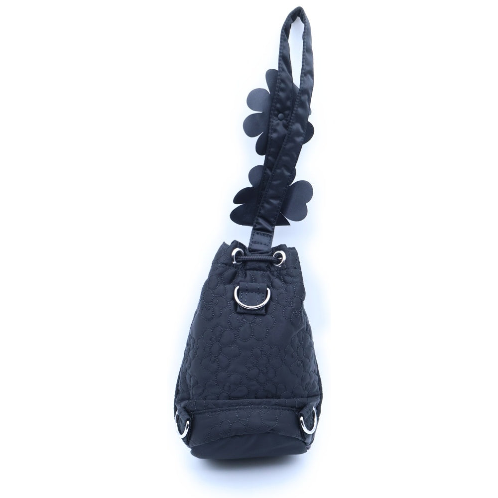 PORTER(ポーター) ×CECILIE BAHNSEN BONSAC MINI ×セシリーバンセン ボンサックミニバッグ ブラック レディース