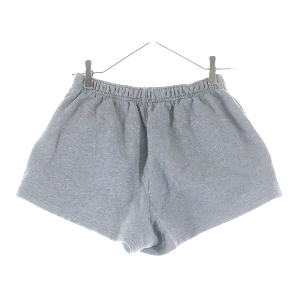 ALEXANDER WANG(アレキサンダーワン) AWNY ロゴプリント スウェットショーツ ハーフパンツ レディース 4CC2254427 グレー
