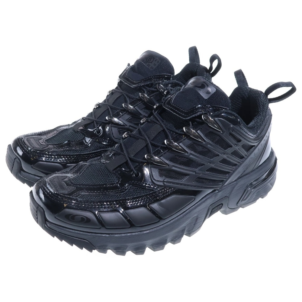 SALOMON(サロモン) ×MM6 Maison Margiela ACS Pro Advanced メゾンマルジェラ メッシュローカットスニーカー ブラック US8/26cm 473928