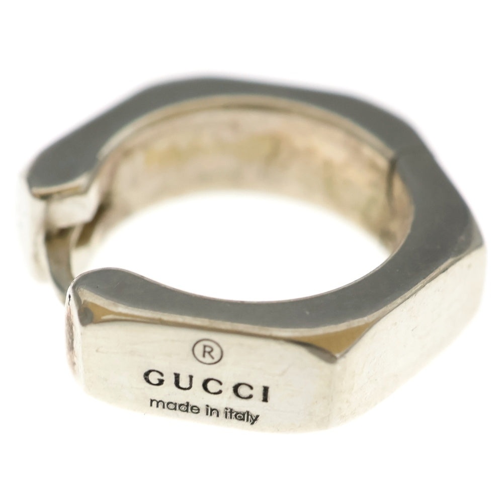 GUCCI(グッチ) トレードマーク ピアス シルバー
